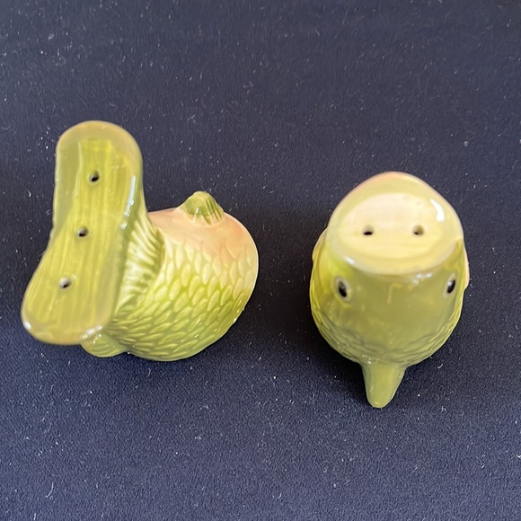 Vintage Bass Fish Salt & Pepper Shakers and Fishing Coffee Mug - Picture 6 of 15